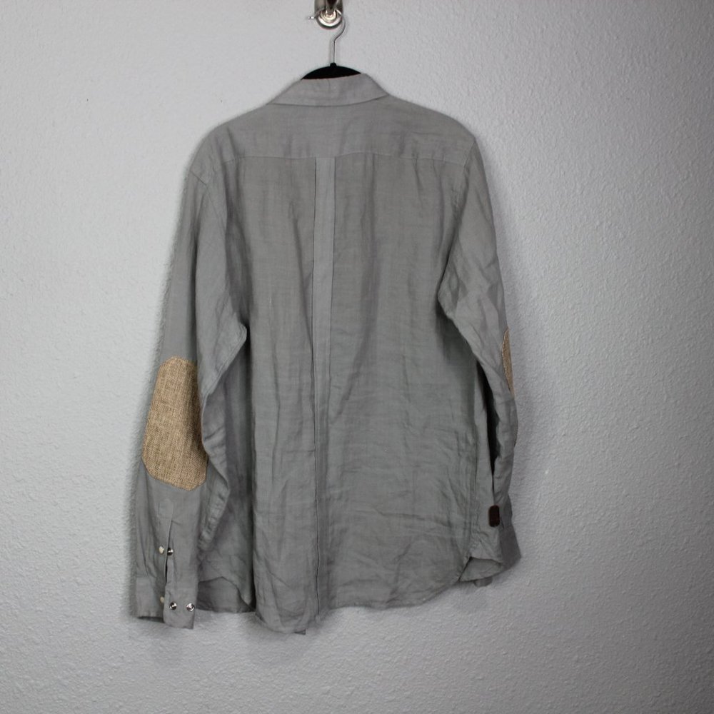 Unity In The Community Linen Aztec Embroidered Sn… - image 7